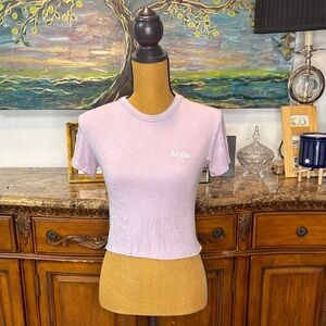 Motier Women's Soft Purple Tee